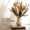 Boho Dried Flowers Bouquet – Olive Green Wall Decor, Pampas Grass Bouquet, Rustic Flower Arrangement, Moody Office & Bedroom Decor